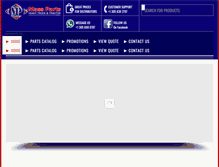 Tablet Screenshot of masspartsusa.com